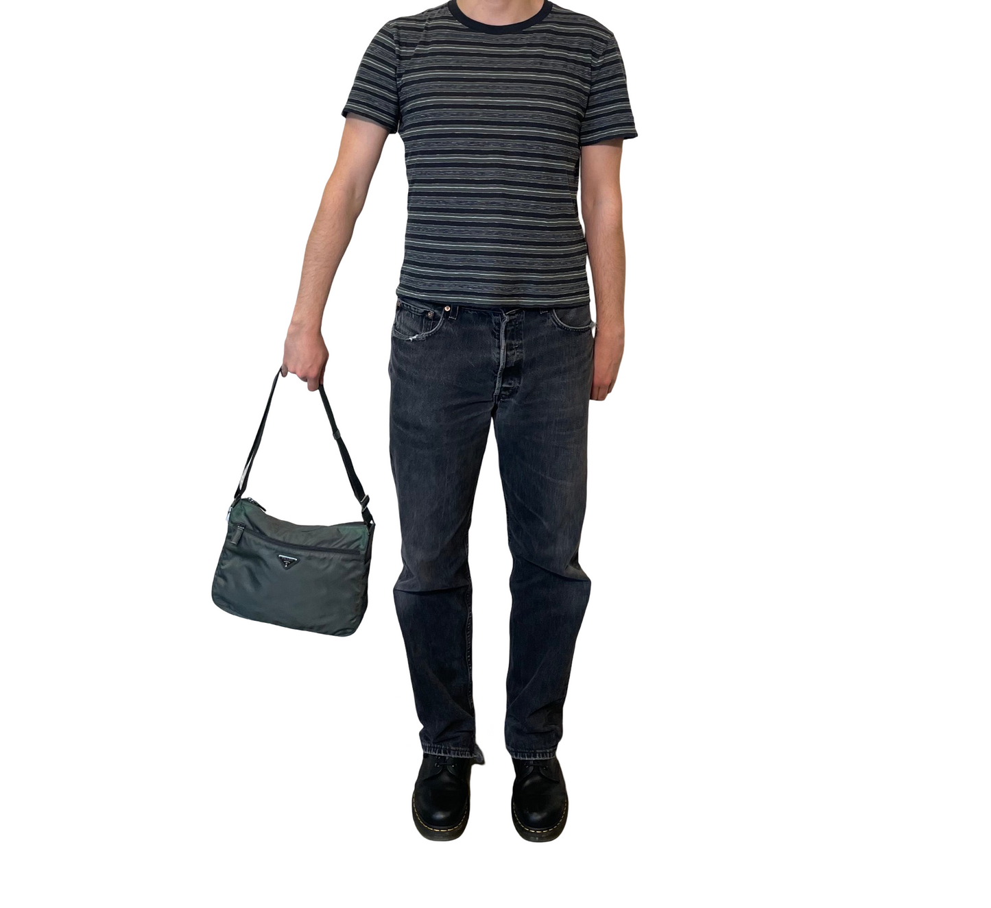 Prada Vintage Nylon Shoulder Bag