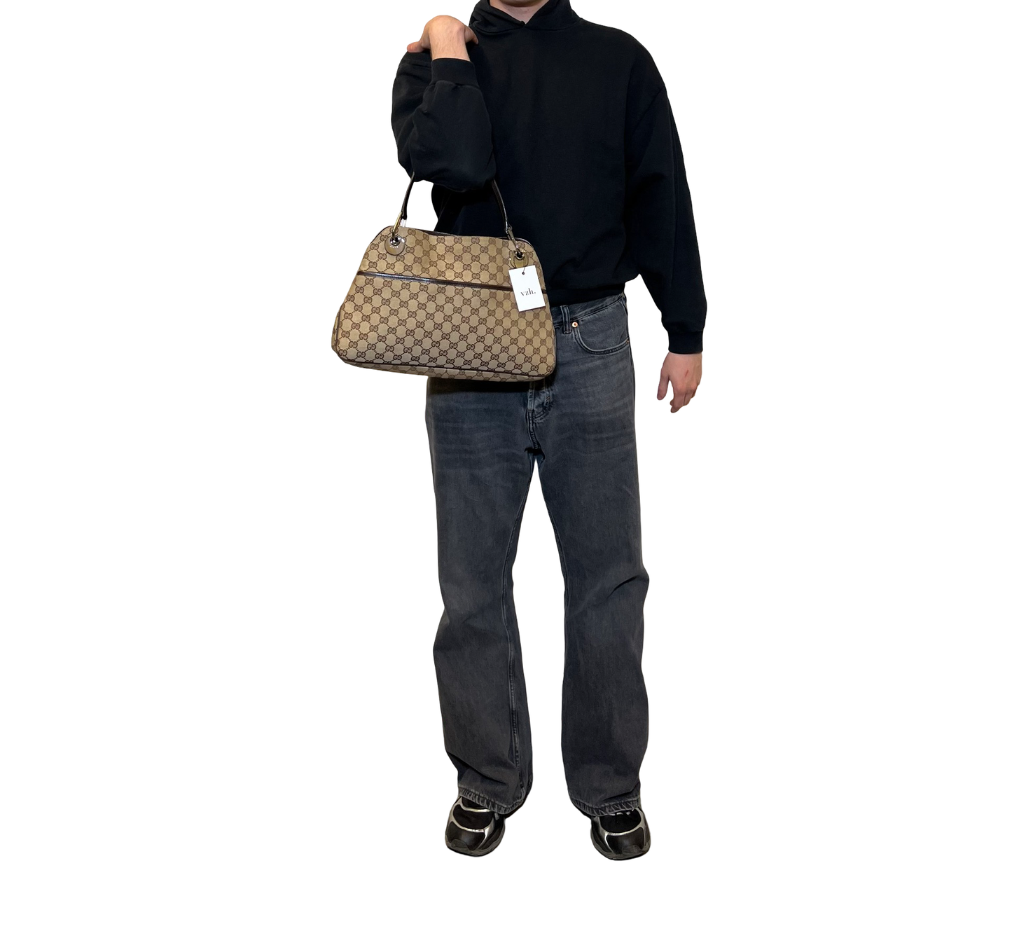 Gucci Eclipse Canvas Shoulder Bag
