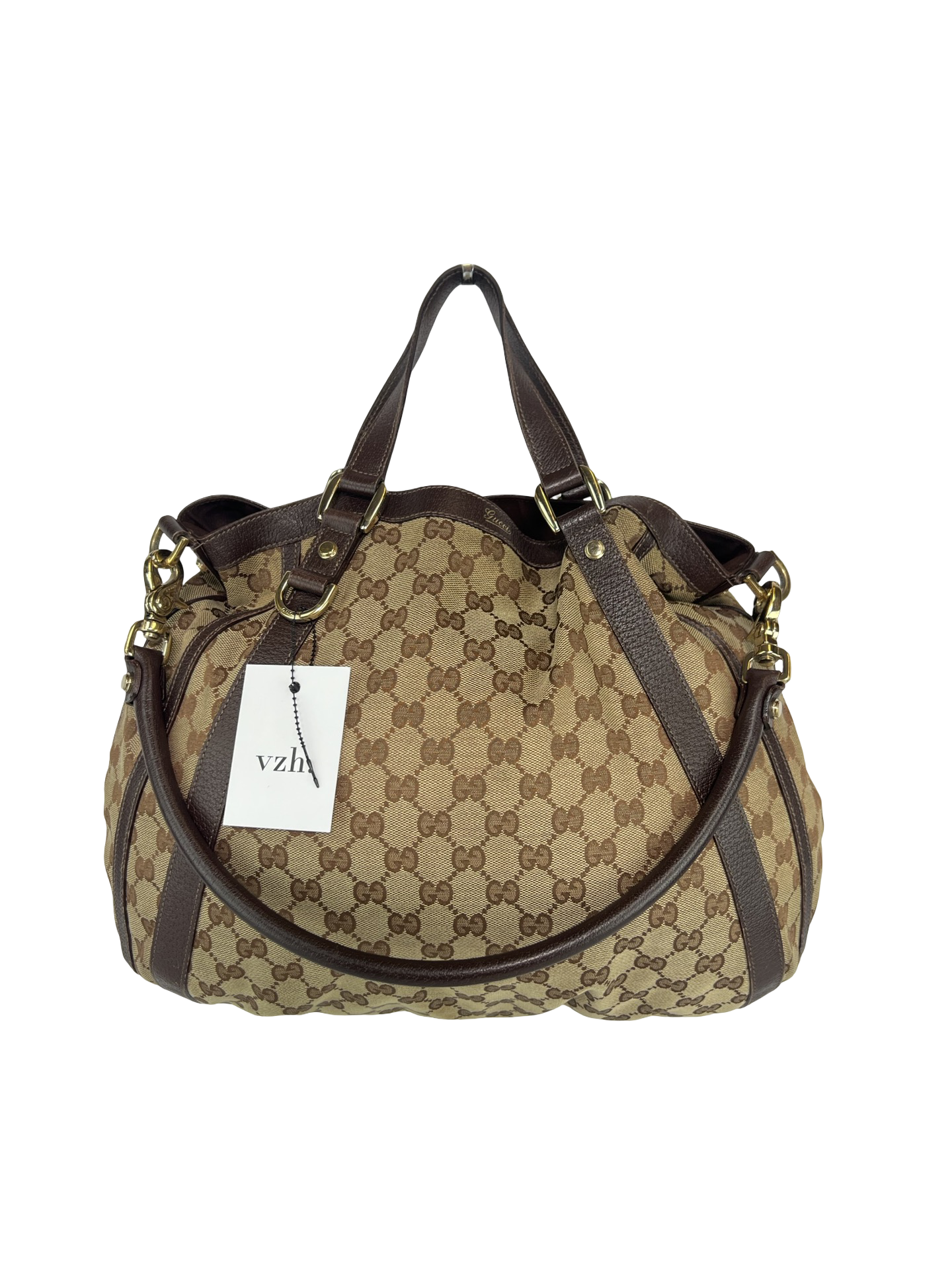 Gucci 2way Canvas Shoulder Bag
