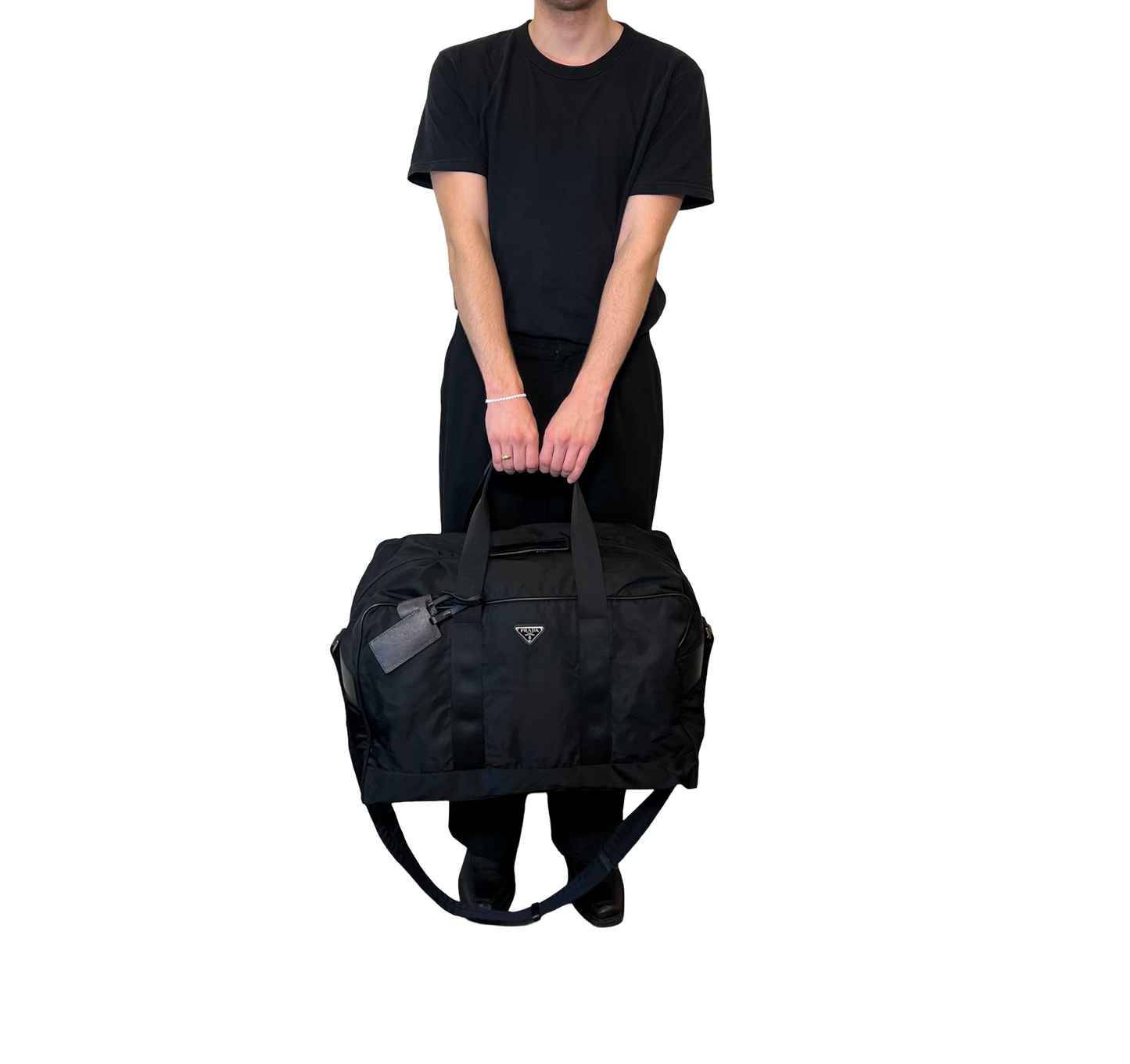 Prada Nylon Duffle 50