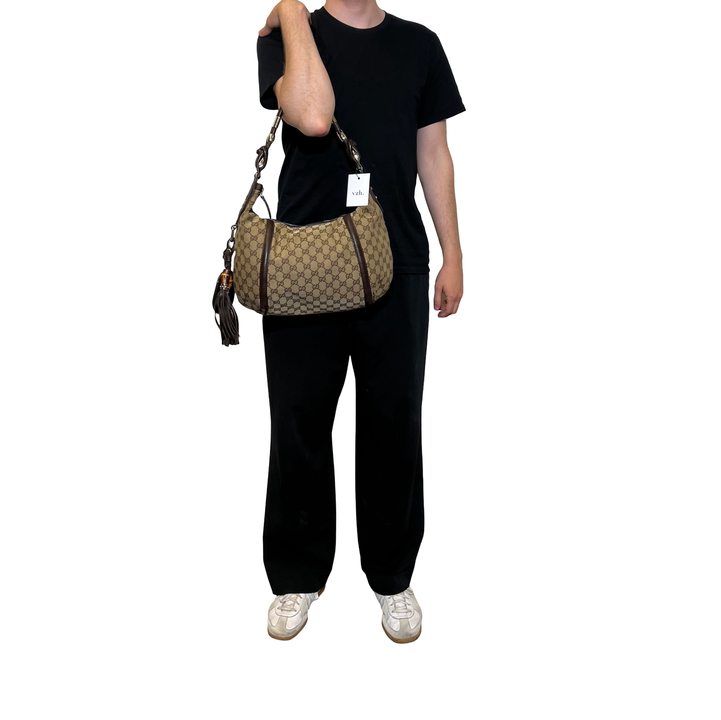 Gucci Canvas Shoulder Bag