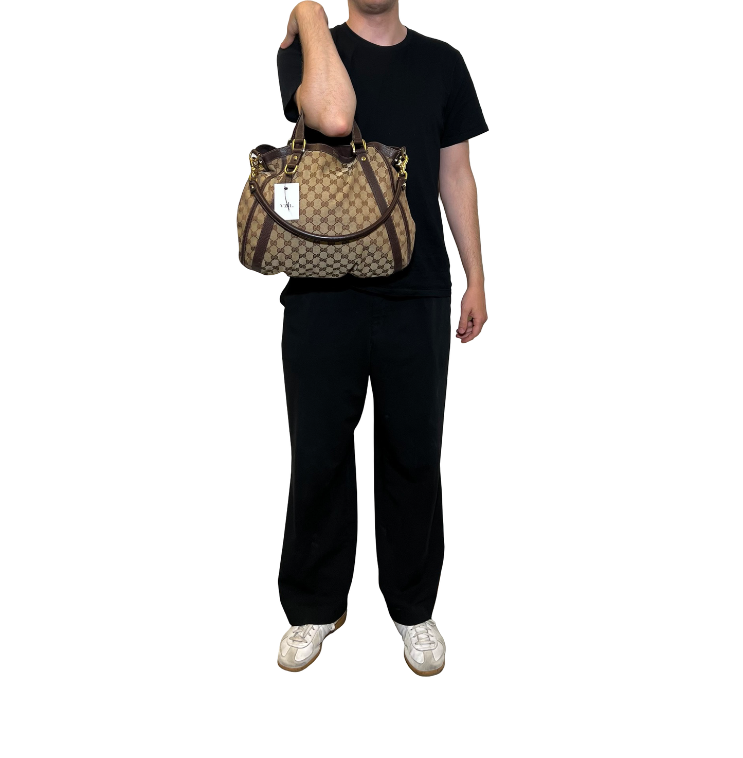 Gucci 2way Canvas Shoulder Bag