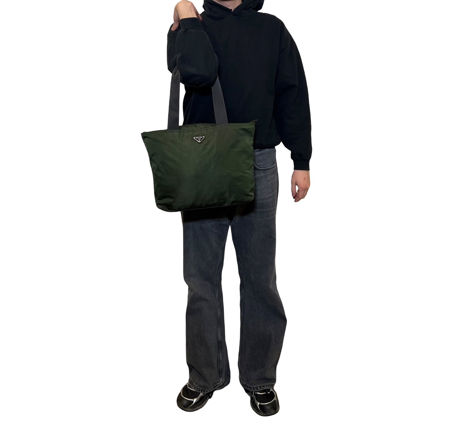 Prada Tessuto Nylon Tote Bag