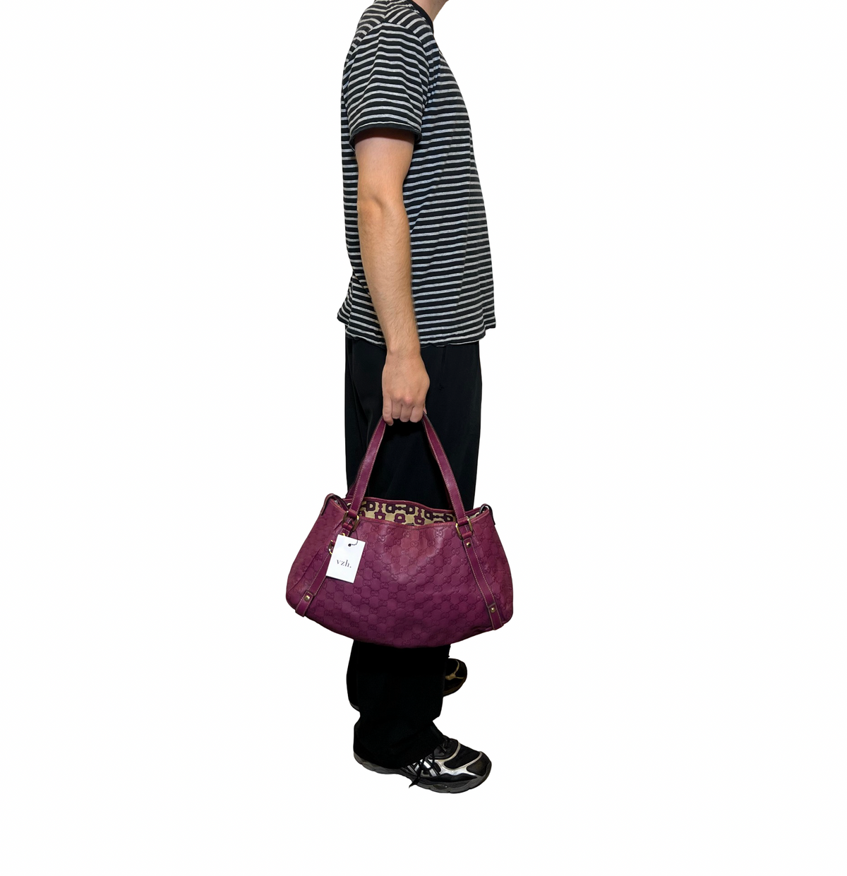 Gucci Abbey Leather Shopper