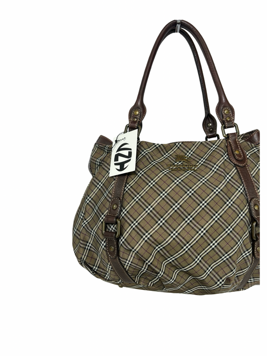 Burberry Blue Label Canvas Shoulder Bag