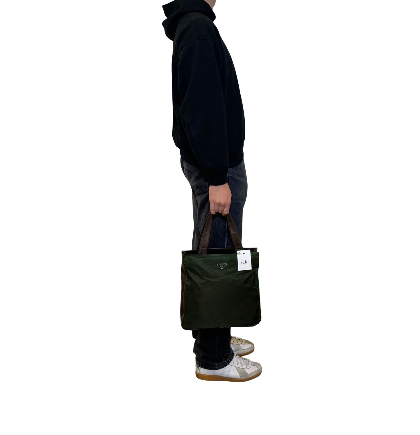 Prada Tessuto Nylon Hand Bag