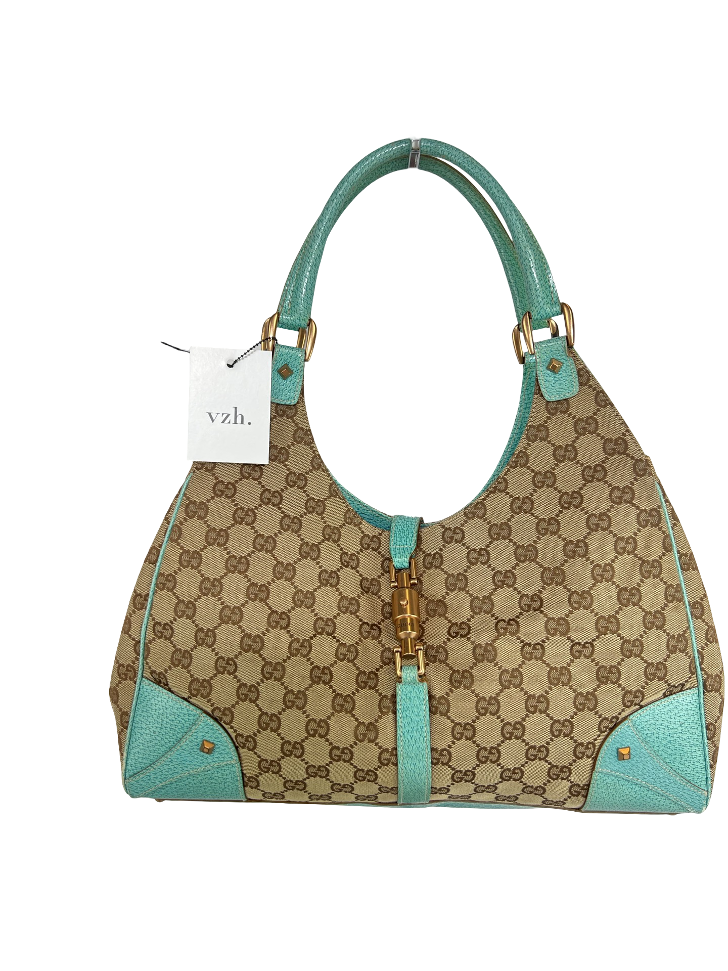 Gucci Monogram Jackie Shoulder Bag