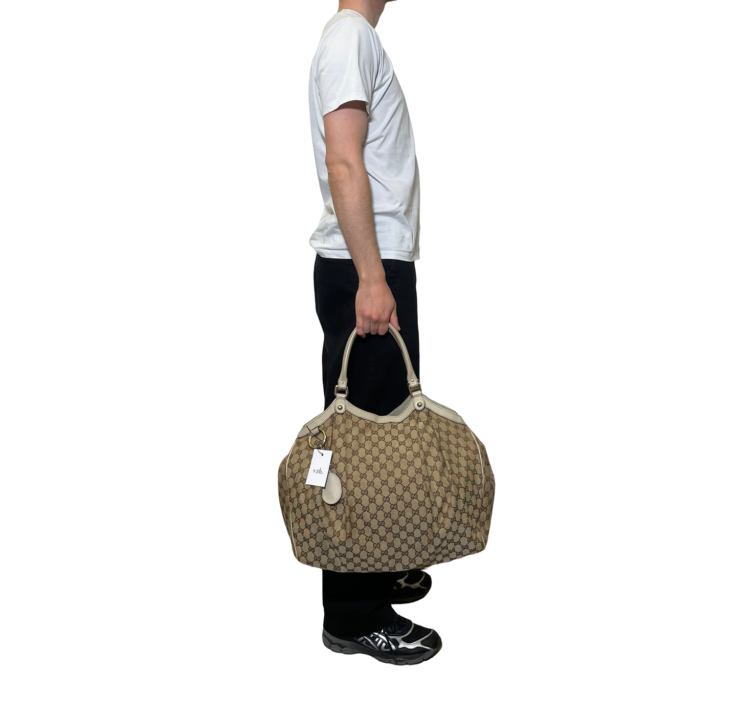Gucci Monogram Canvas Shopper