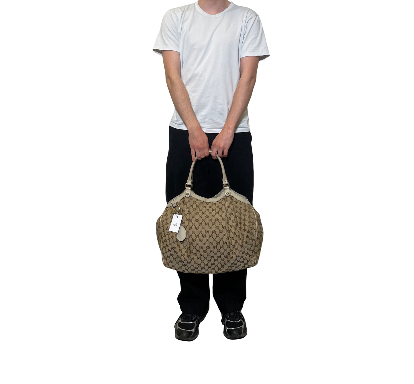Gucci Monogram Canvas Shopper