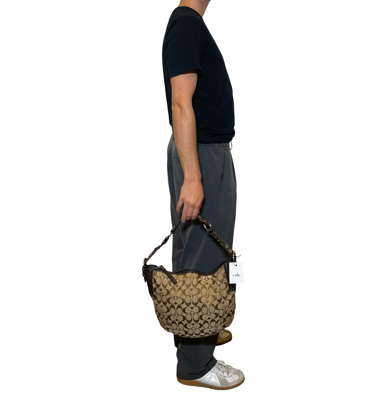 Coach Monogram Shoulder Bag