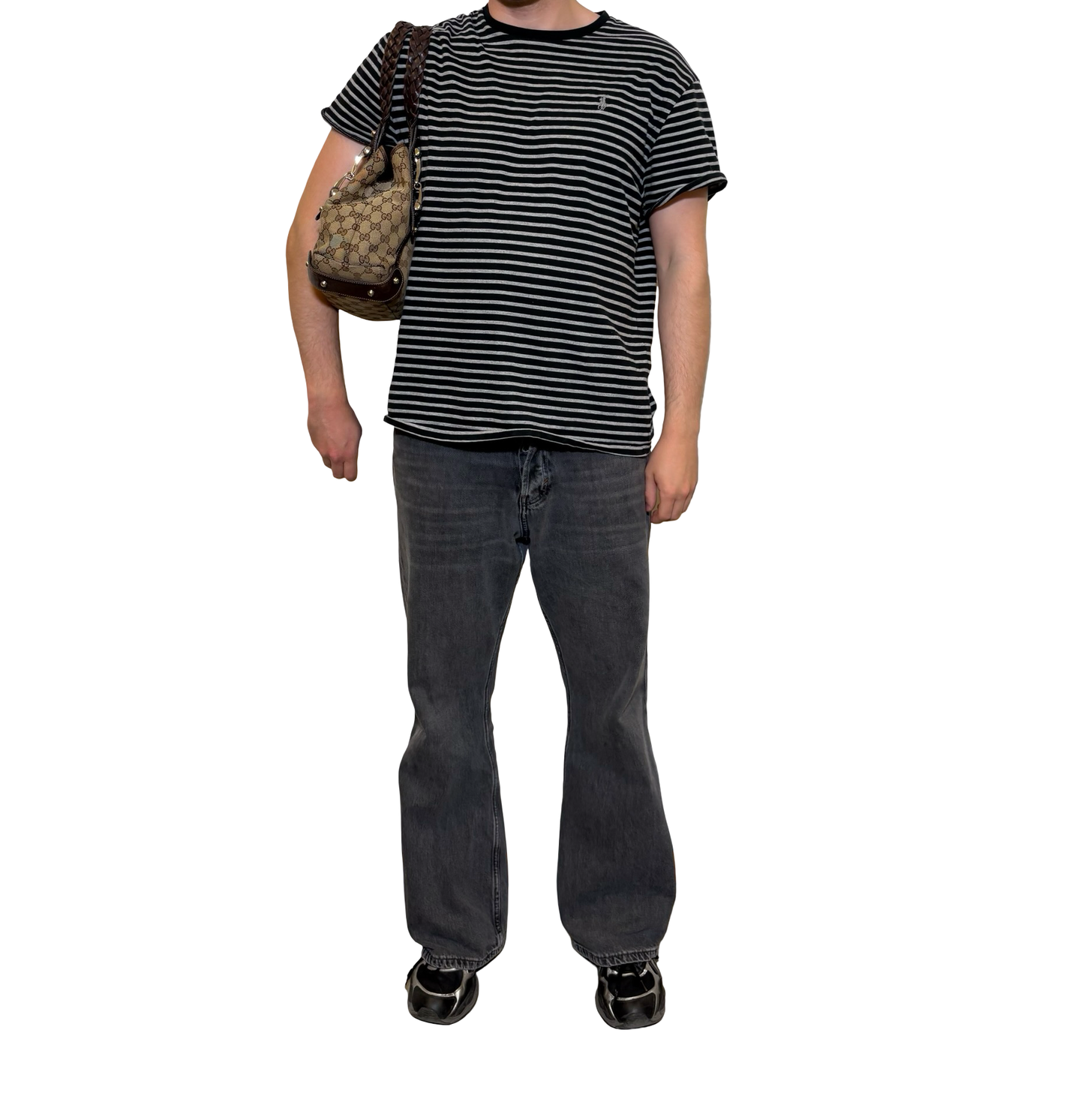 Gucci Pelham Canvas Tote Bag