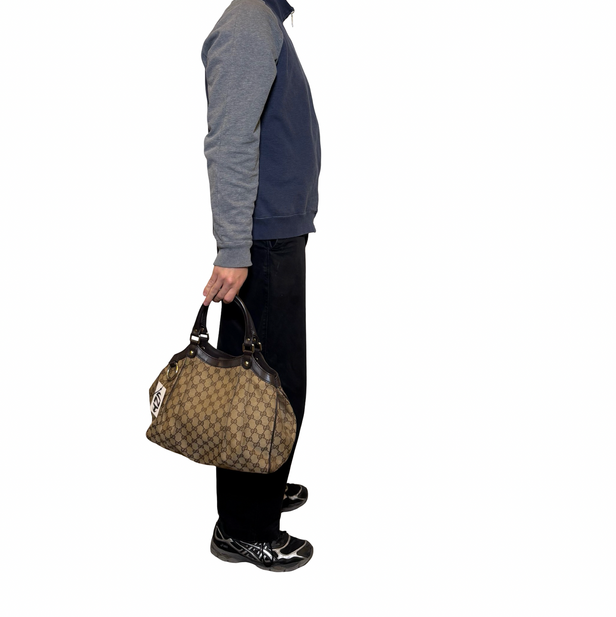 Gucci Sukey Canvas Shoulder Bag
