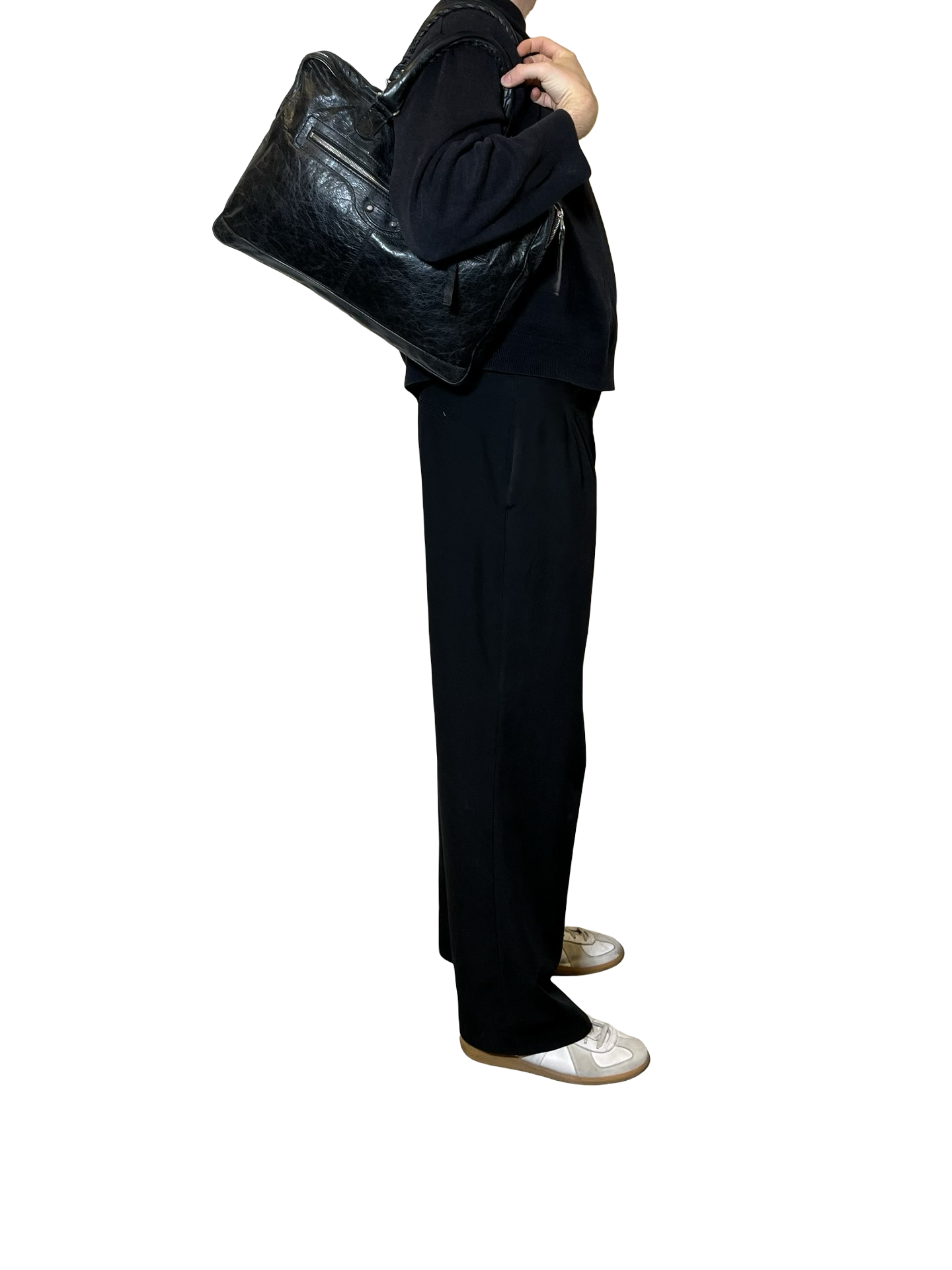 Balenciaga Motocross Classic Folder Buisness Bag