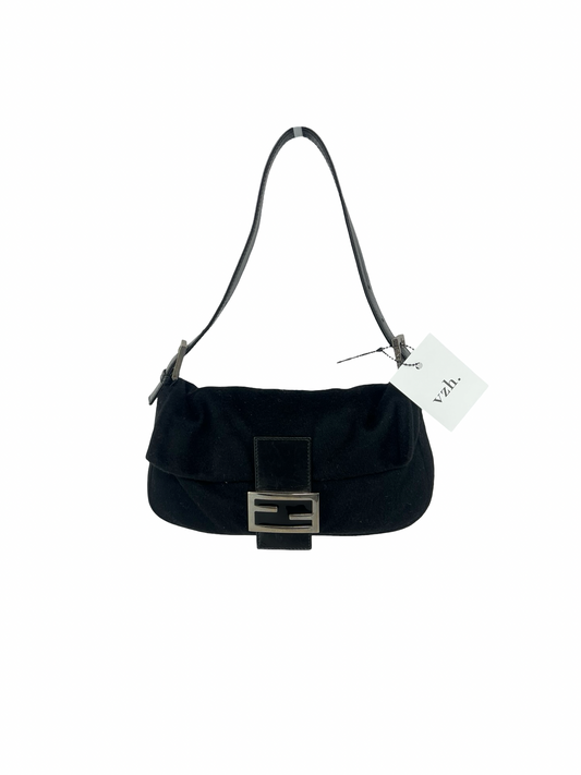 Fendi Cashmere Pochette Shoulder Bag