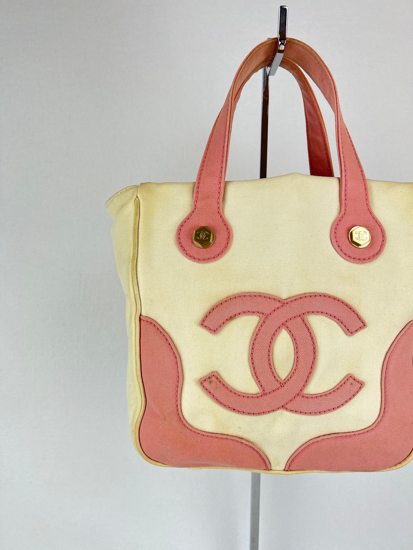 Chanel CC Canvas Totebag