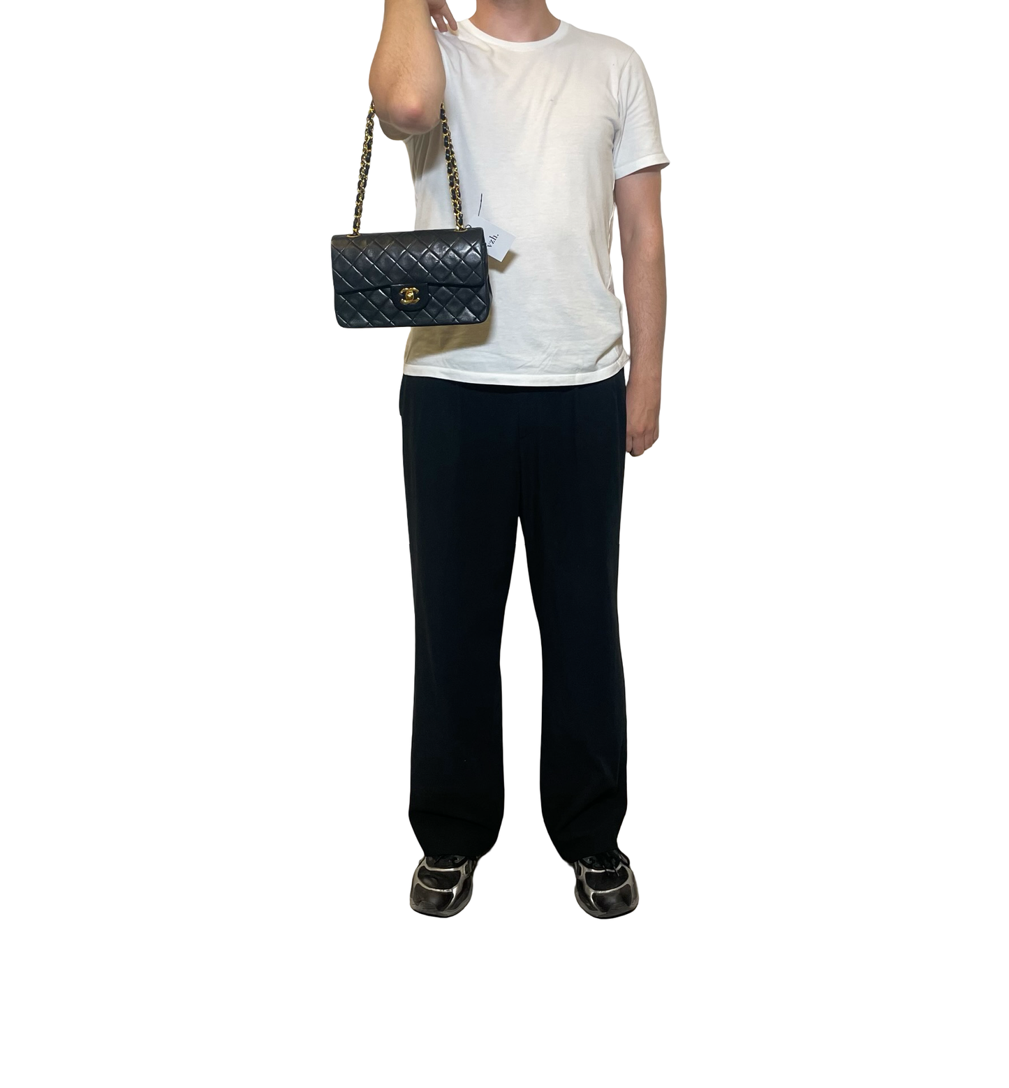 Chanel Classic Double Flap Matelssé Shoulder Bag