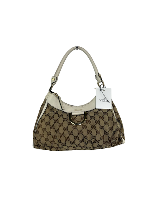 Gucci Canvas Guccissima Shoulder Bag