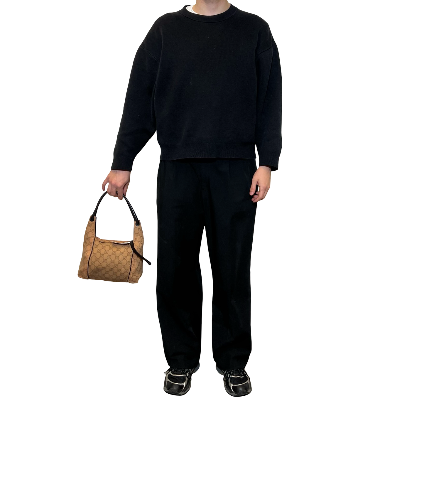 Gucci Monogram Canvas Shoulderbag