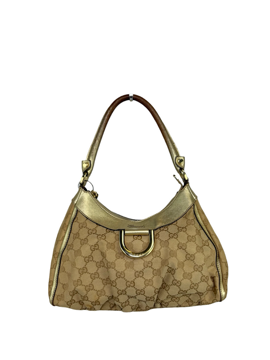 Gucci Canvas Guccissima Shoulder Bag