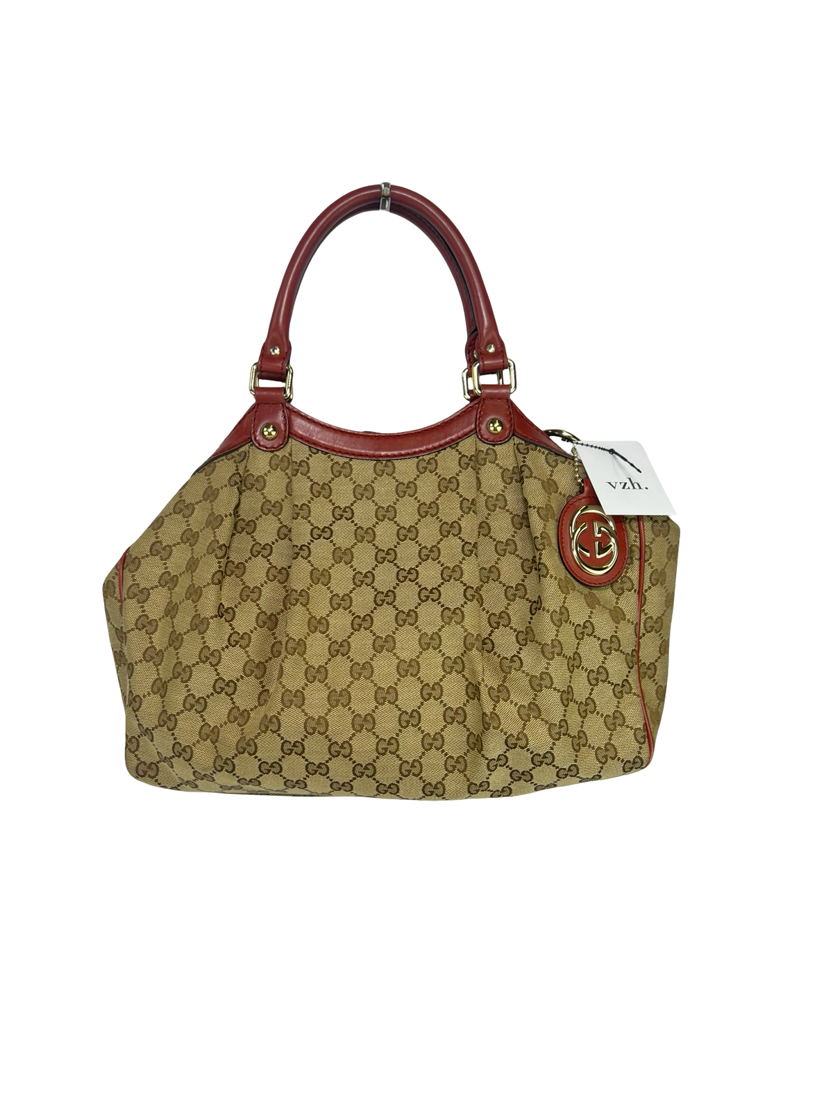 Gucci Sukey Canvas Shoulder Bag