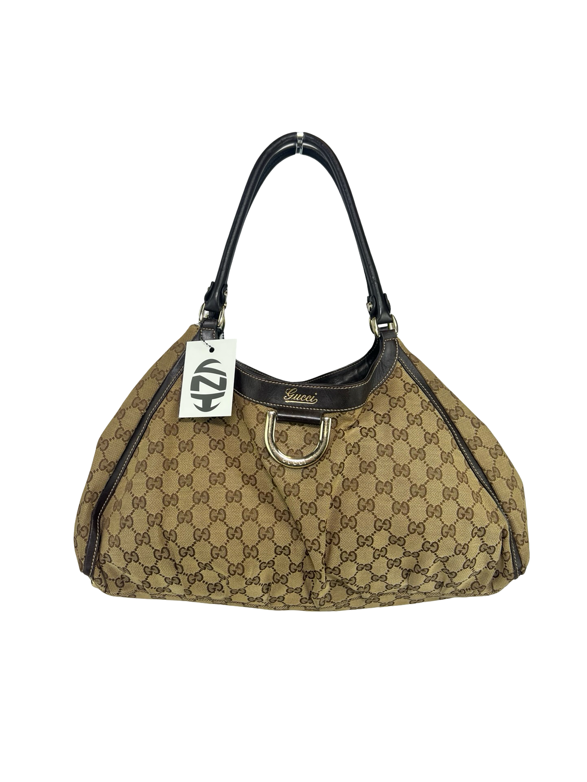 Gucci Big Canvas Guccissima Shoulder Bag