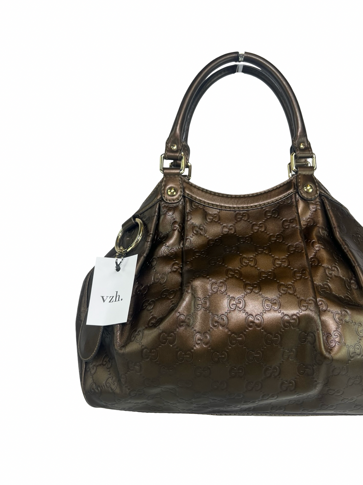 Gucci Leather Sukey Shoulder Bag