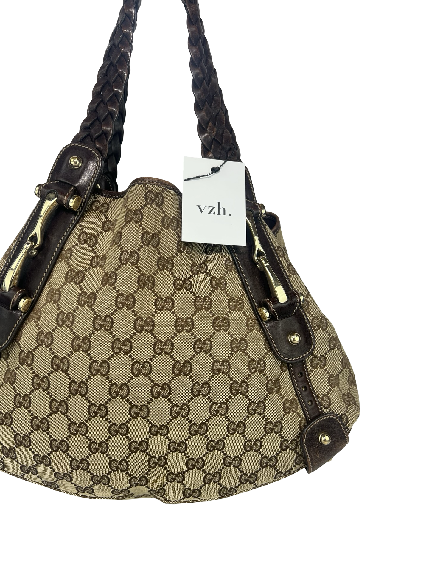 Gucci Pelham Canvas Tote Bag