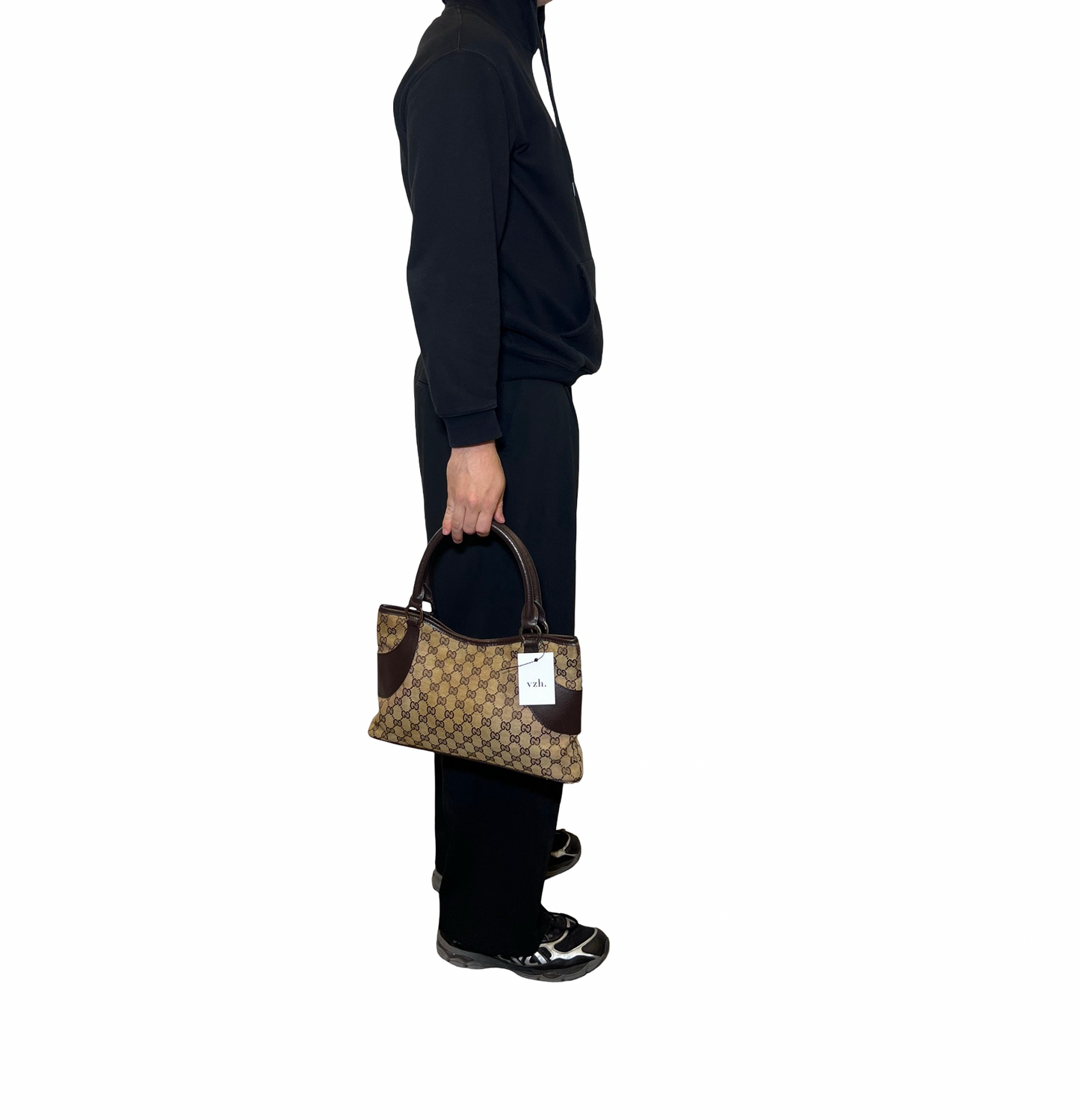 Gucci Canvas Monogram Shopper