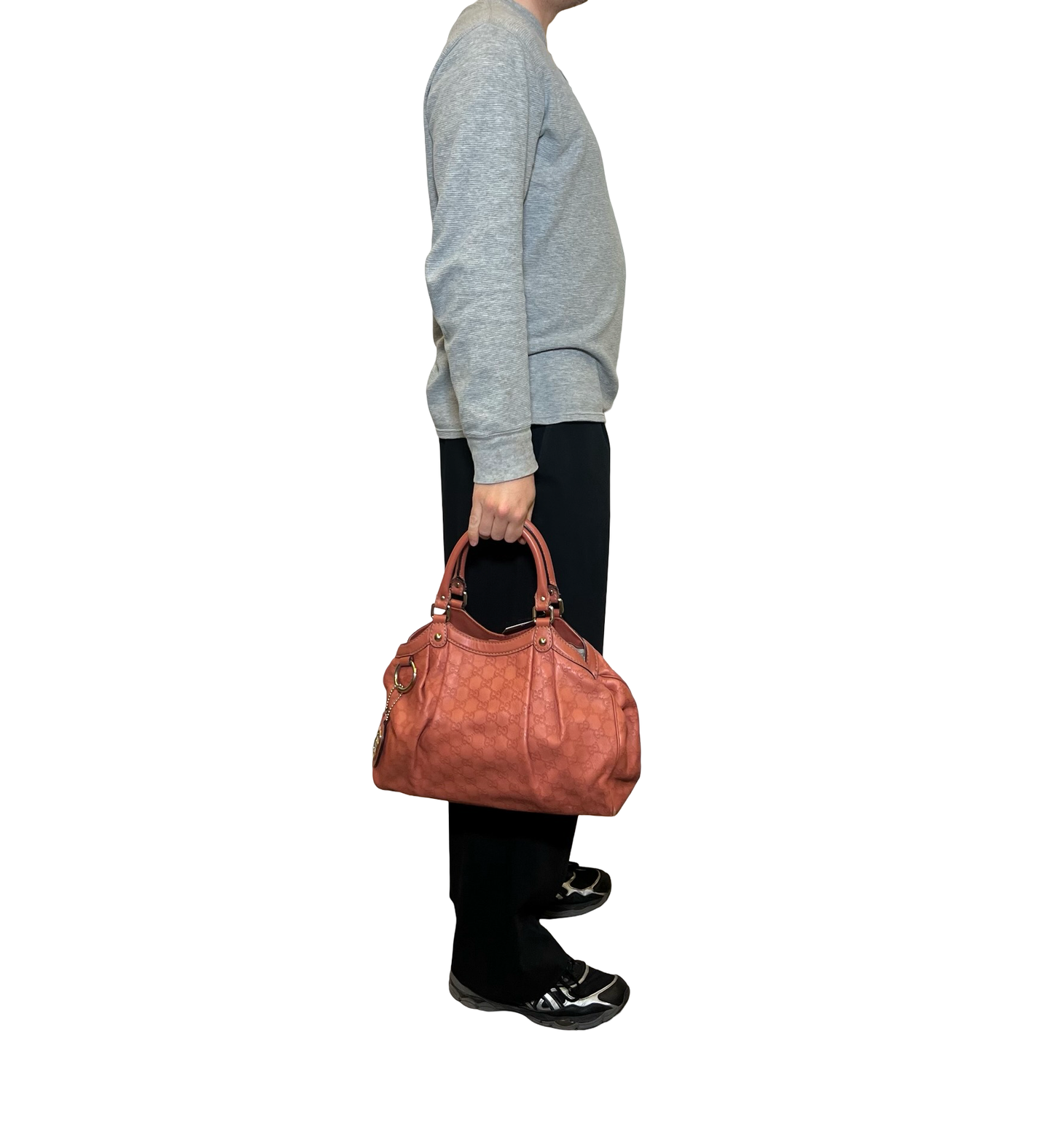 Gucci Sukey Leather Shoulder Bag