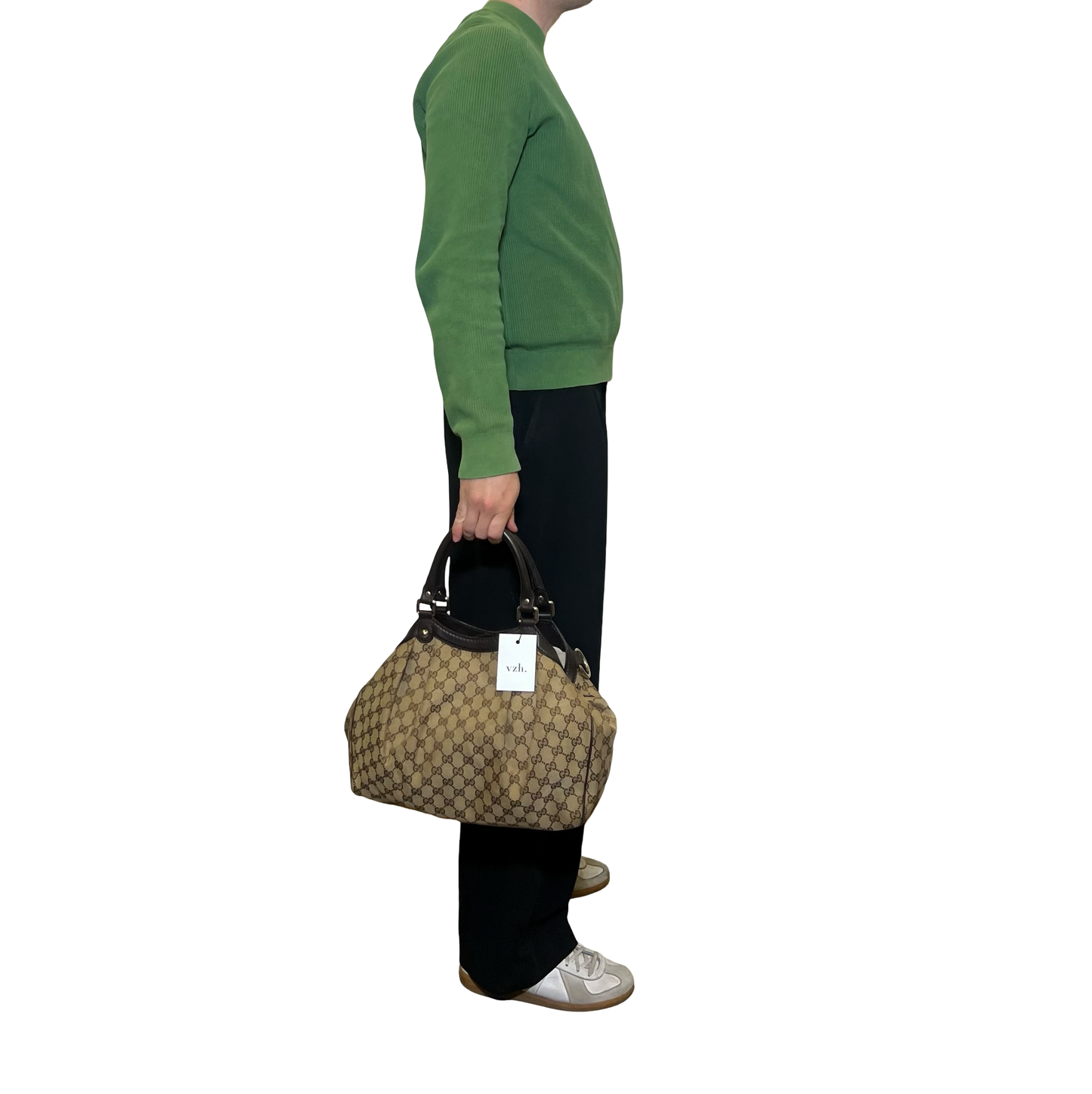 Gucci Sukey Canvas Shoulder Bag