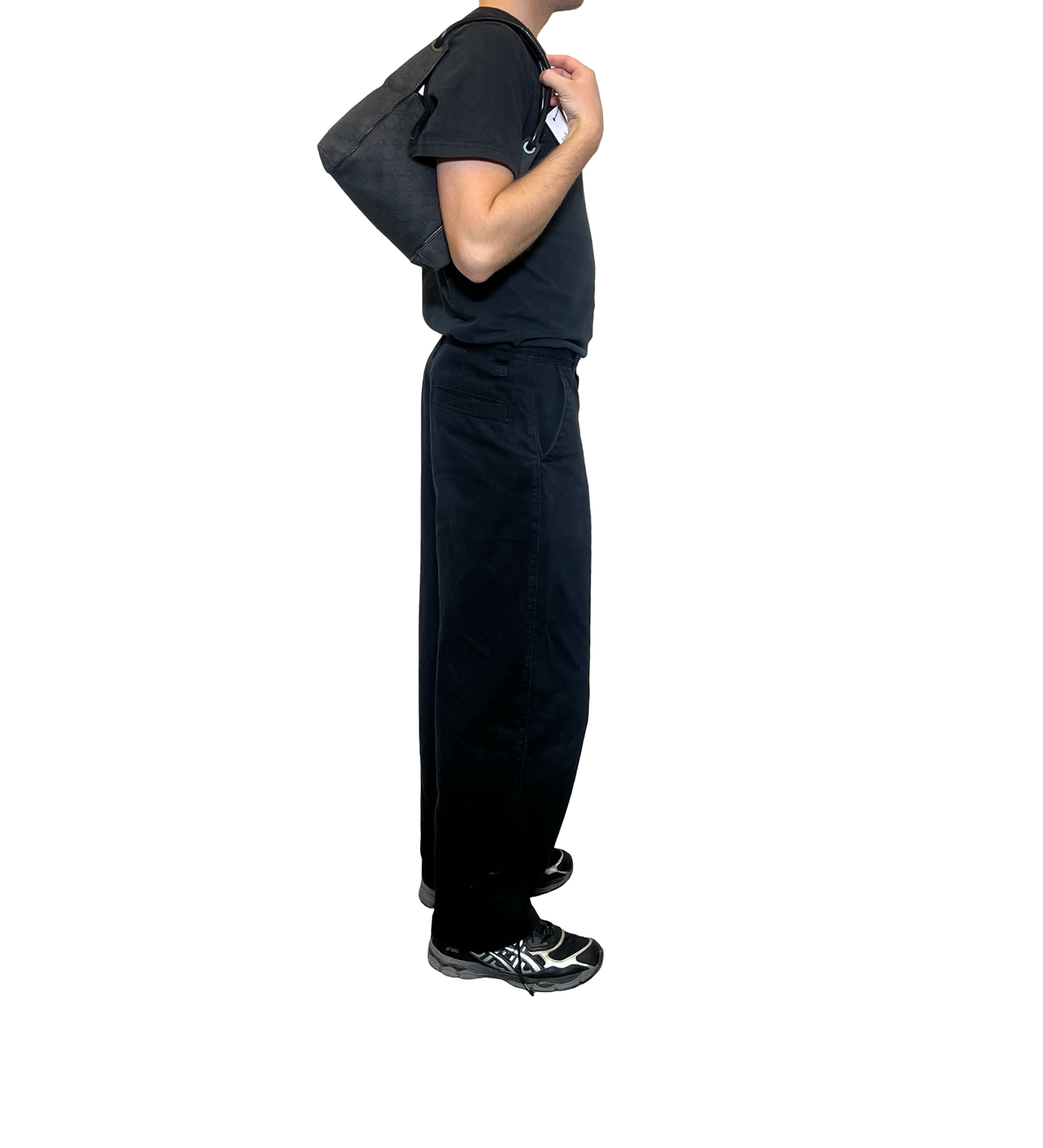 Gucci Black Canvas Shoulderbag