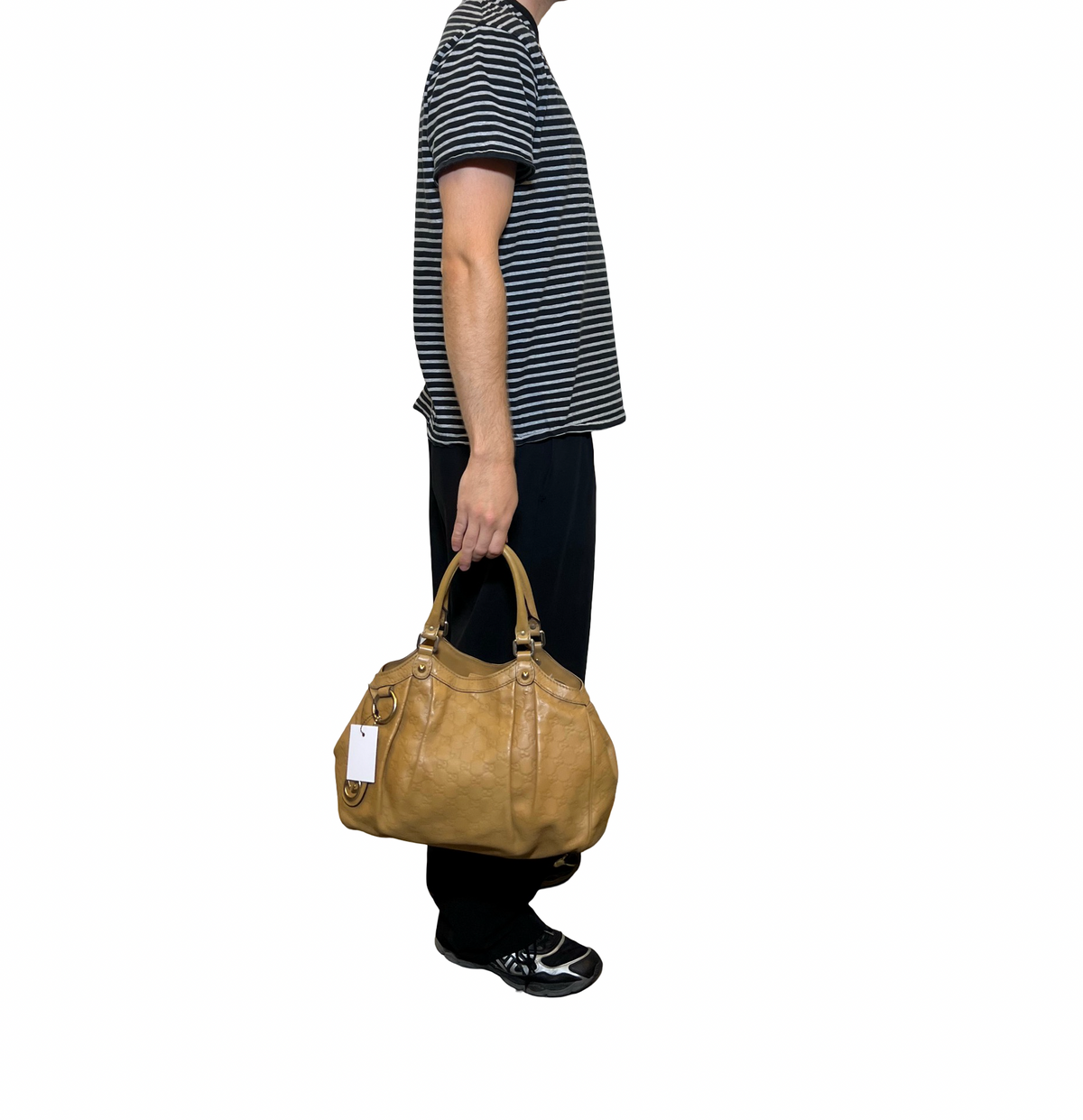 Gucci Leather Sukey Shoulder Bag