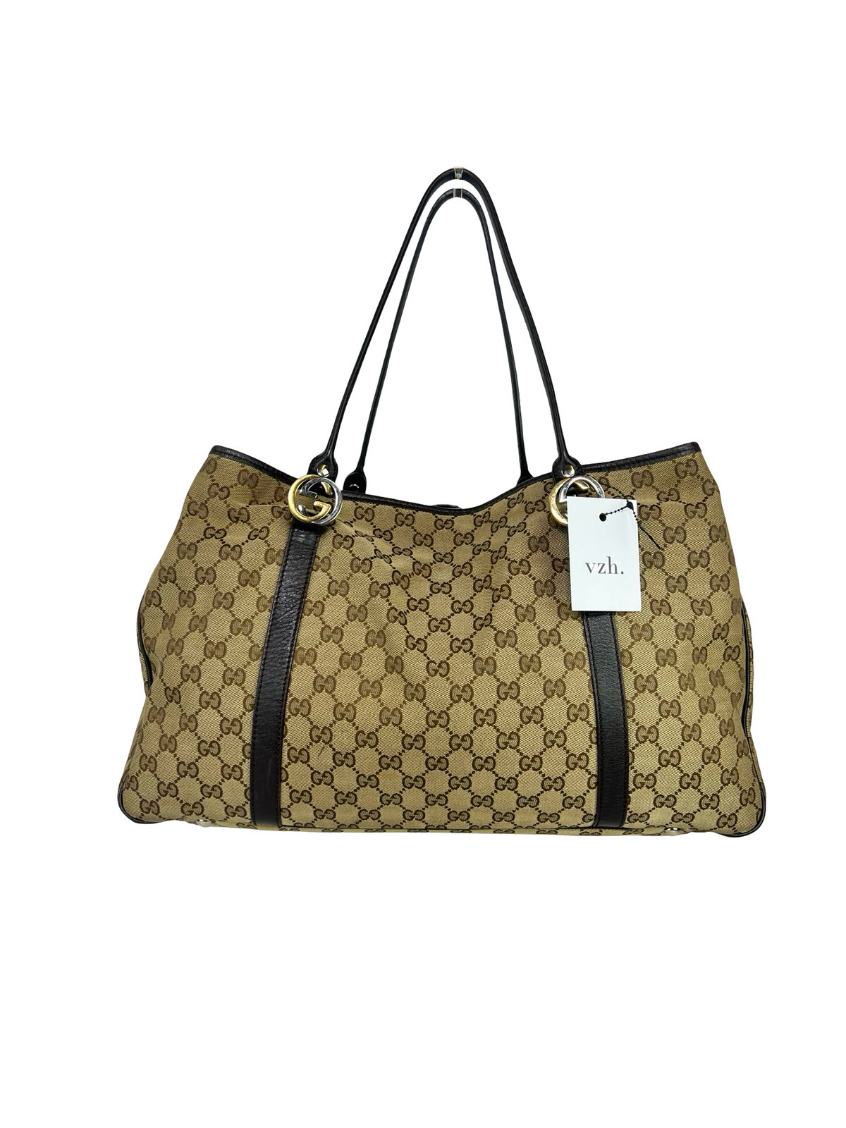 Gucci Canvas Twins Tote Bag