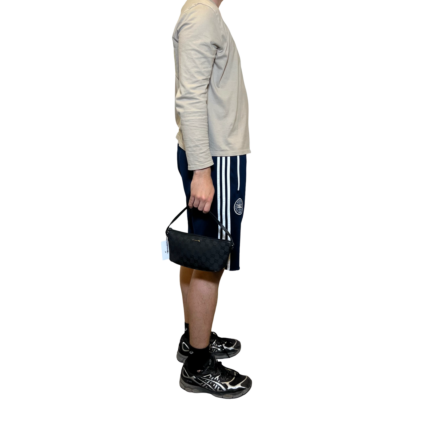 Gucci Canvas Boat Shoulder Bag