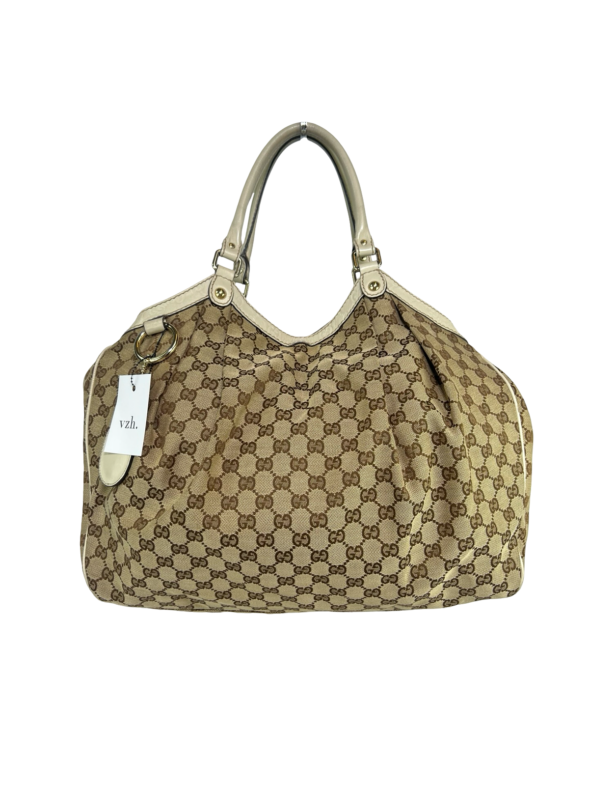 Gucci Big Sukey Canvas Shoulder Bag