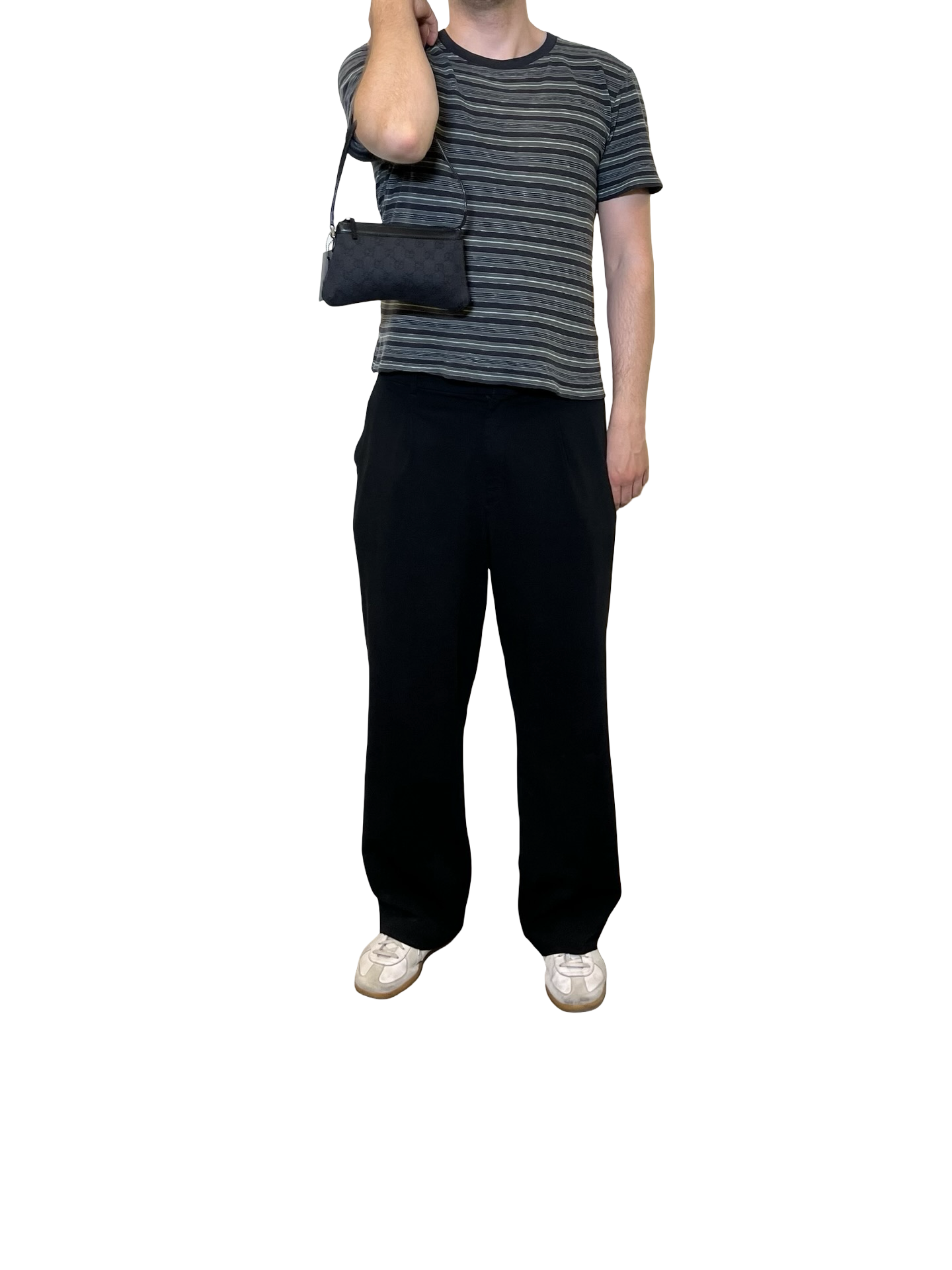 Gucci Canvas Pochette Shoulder Bag