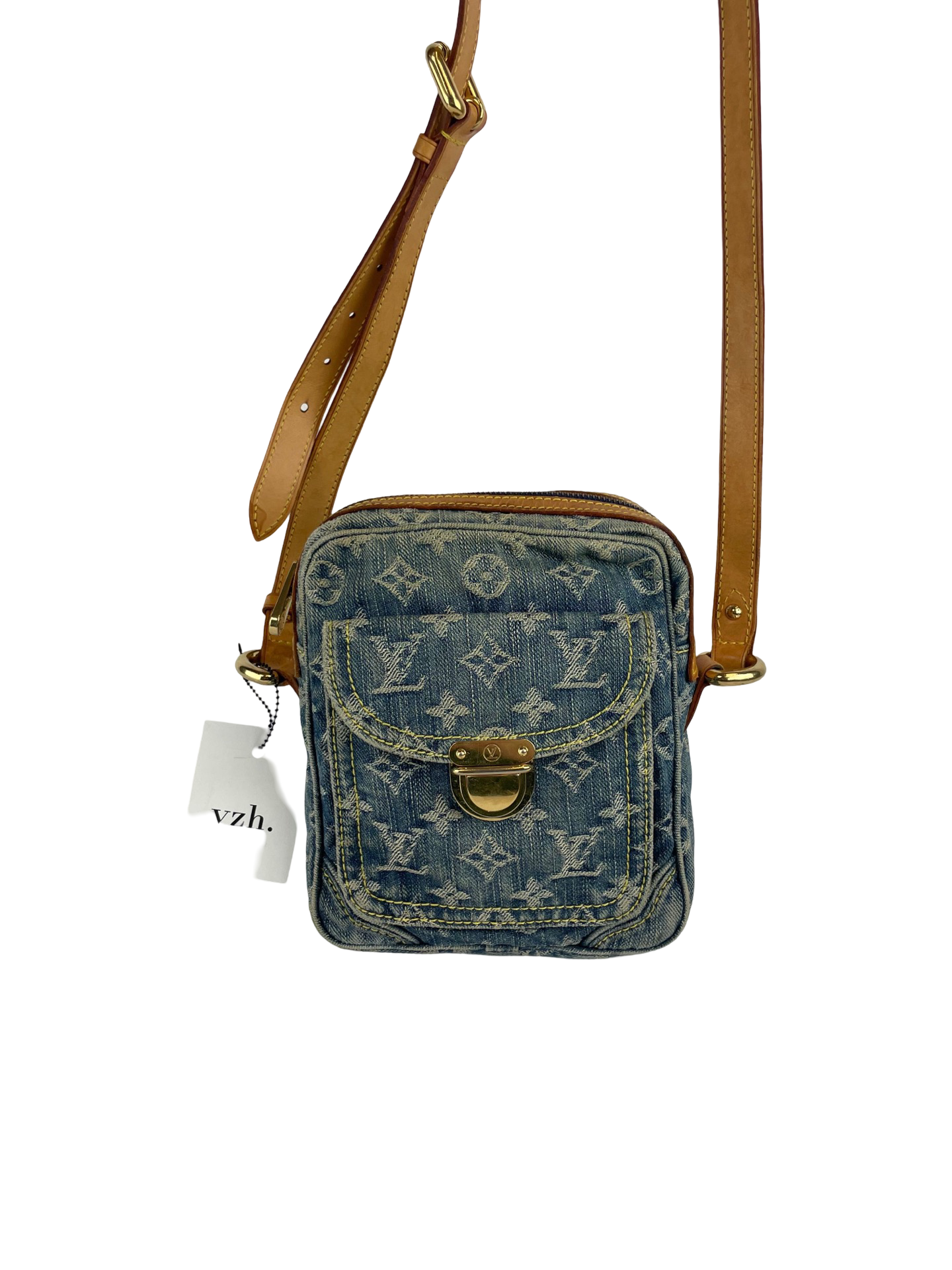 Louis Vuitton Monogram Denim Crossbody Bag