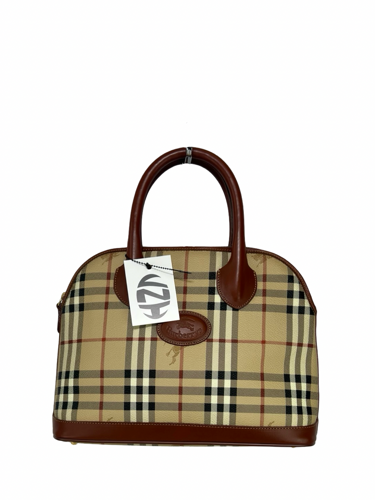 Burberry Haymarket Hand Bag
