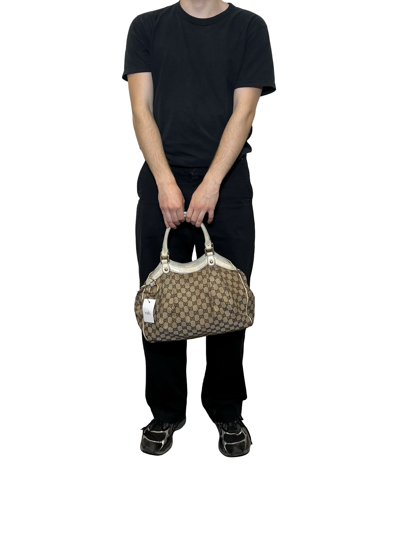 Gucci Sukey Canvas Shoulder Bag