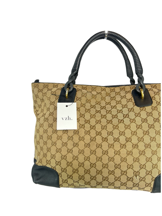 Gucci Canvas Monogram Shopper