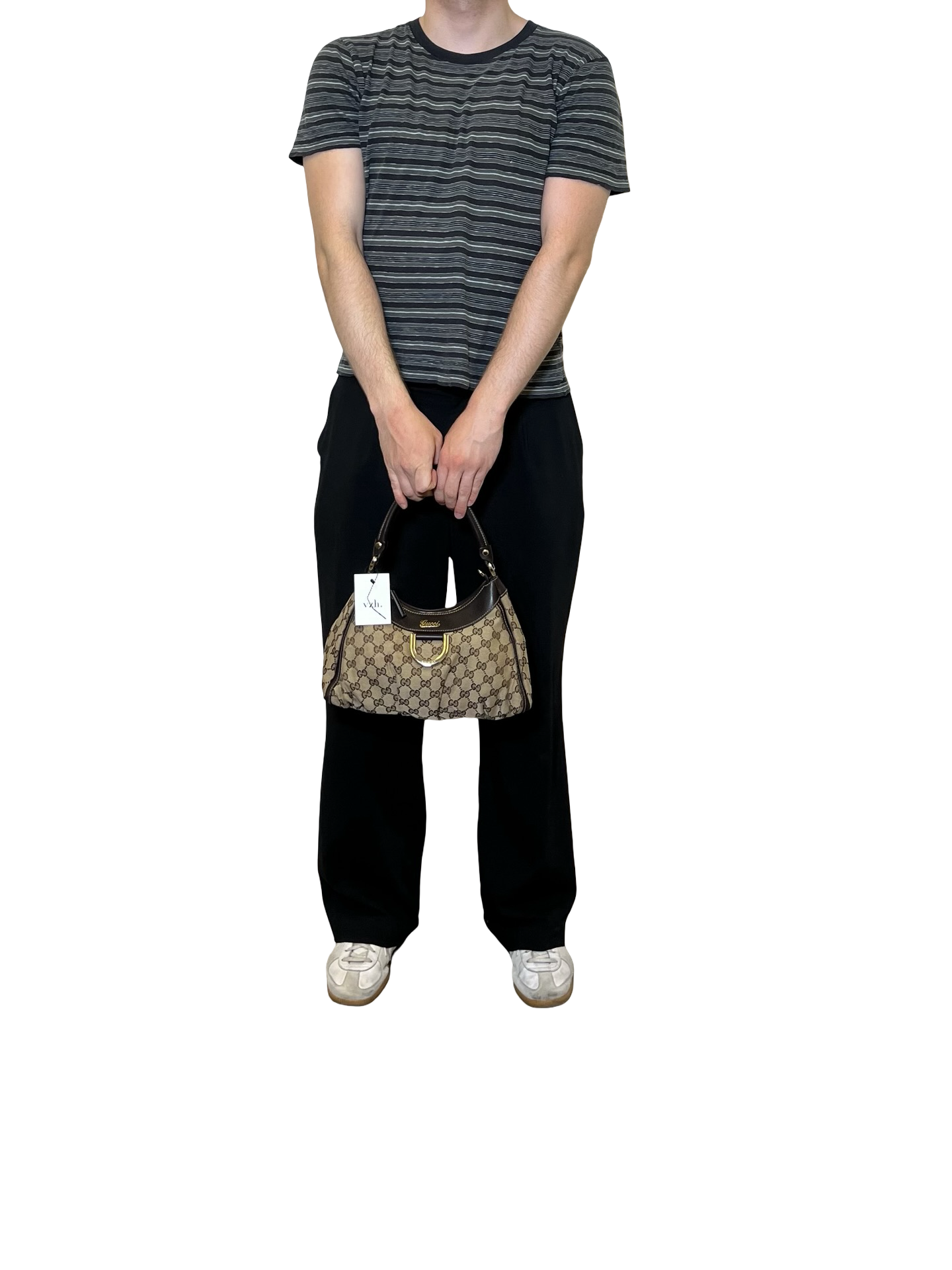 Gucci Canvas Guccissima Shoulder Bag