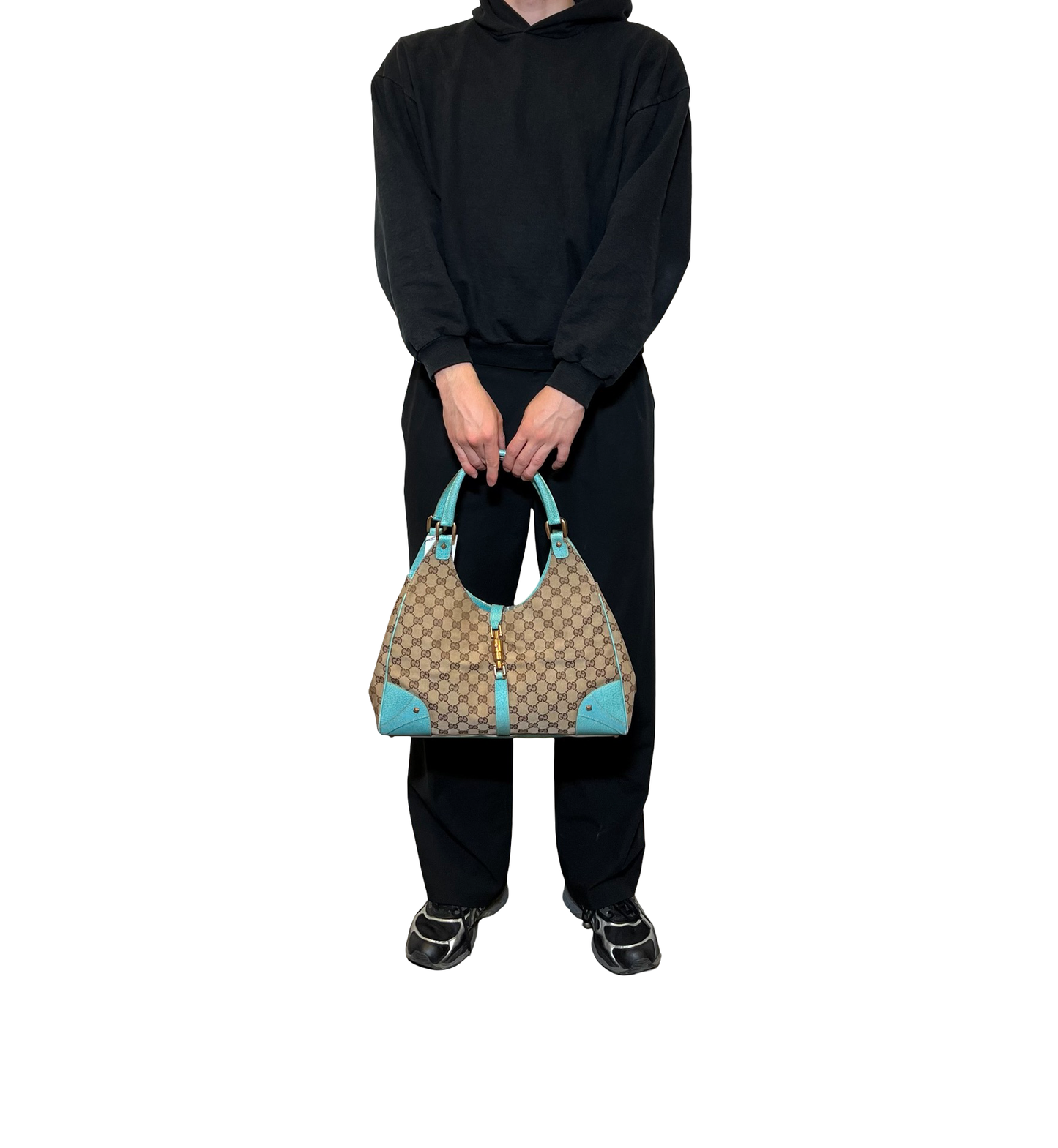Gucci Monogram Jackie Shoulder Bag