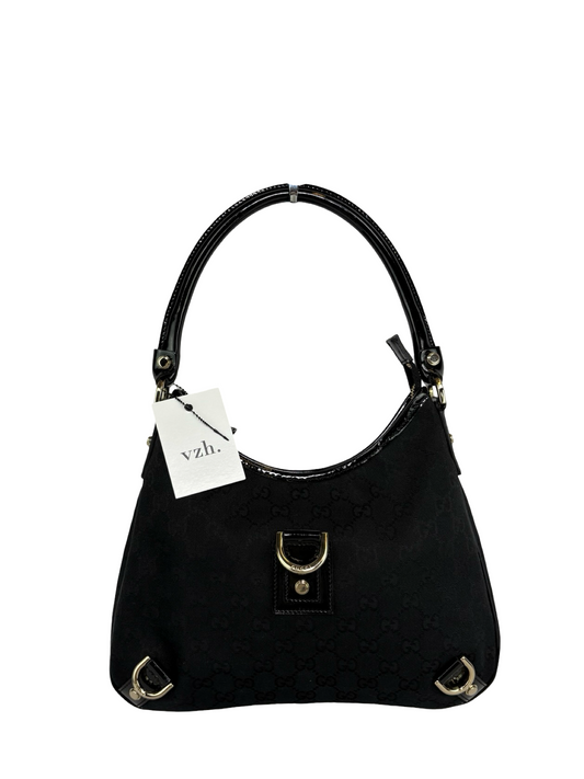 Gucci Canvas D-Ring Shoulderbag