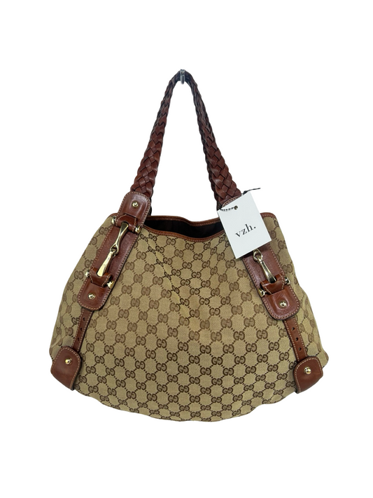 Gucci Pelham Canvas Tote Bag