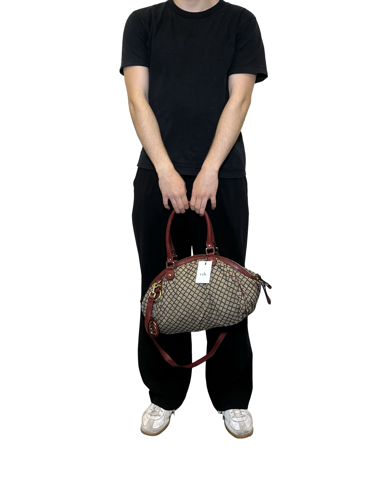 Gucci Canvas Monogram 2way Bag (disclaimer)
