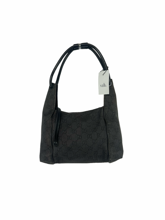 Gucci Black Canvas Shoulderbag