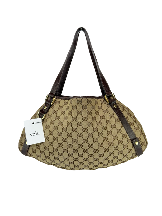 Gucci Abbey Canvas Shopper