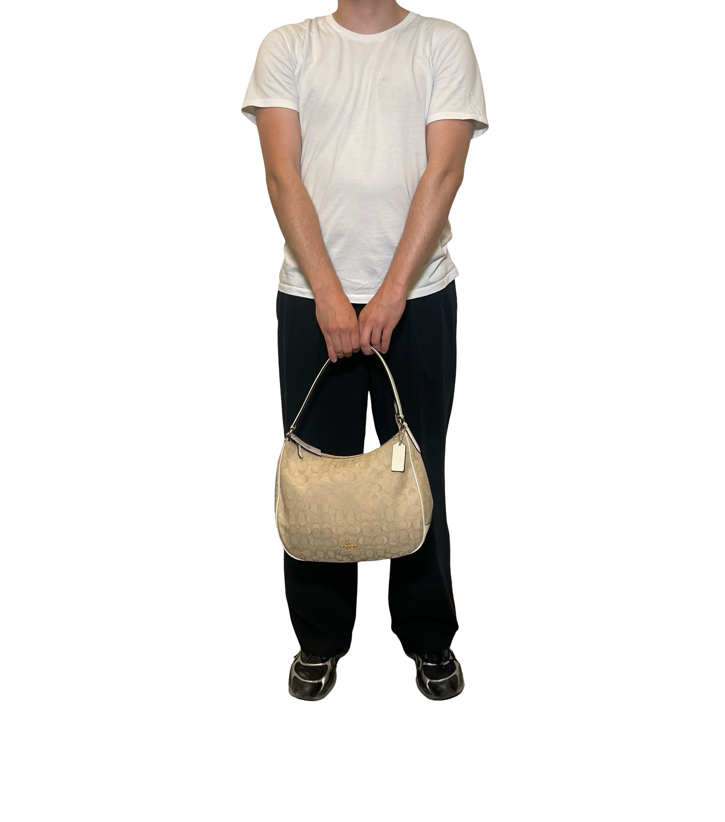 Coach Monogram Shoulder Bag