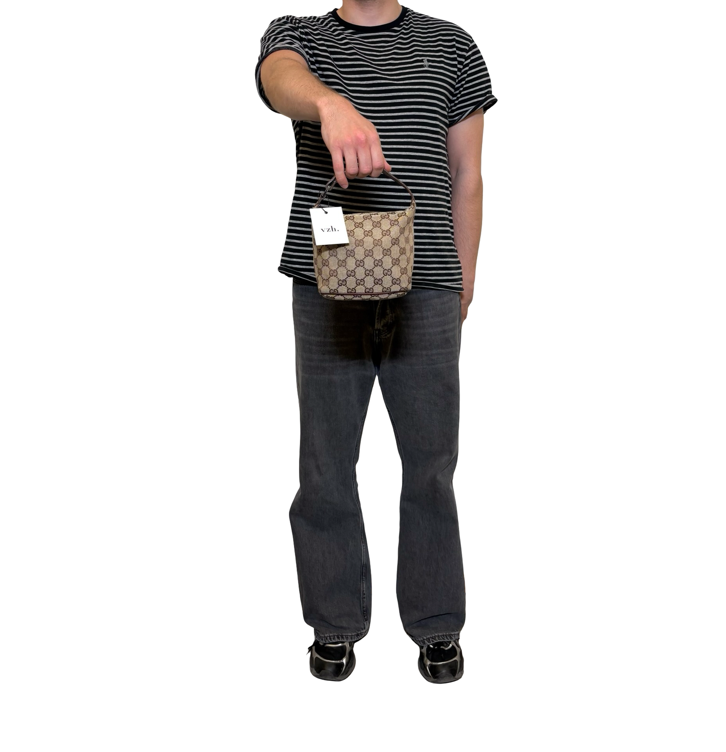 Gucci Canvas Hand Bag