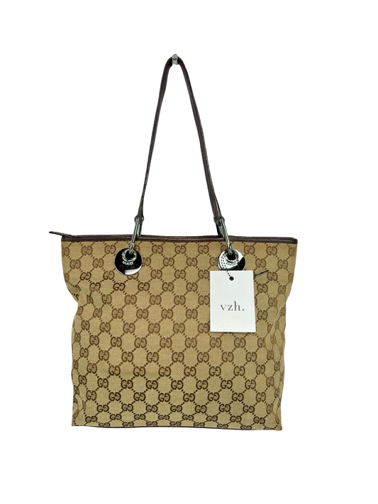 Gucci Eclipse Canvas Tote Bag